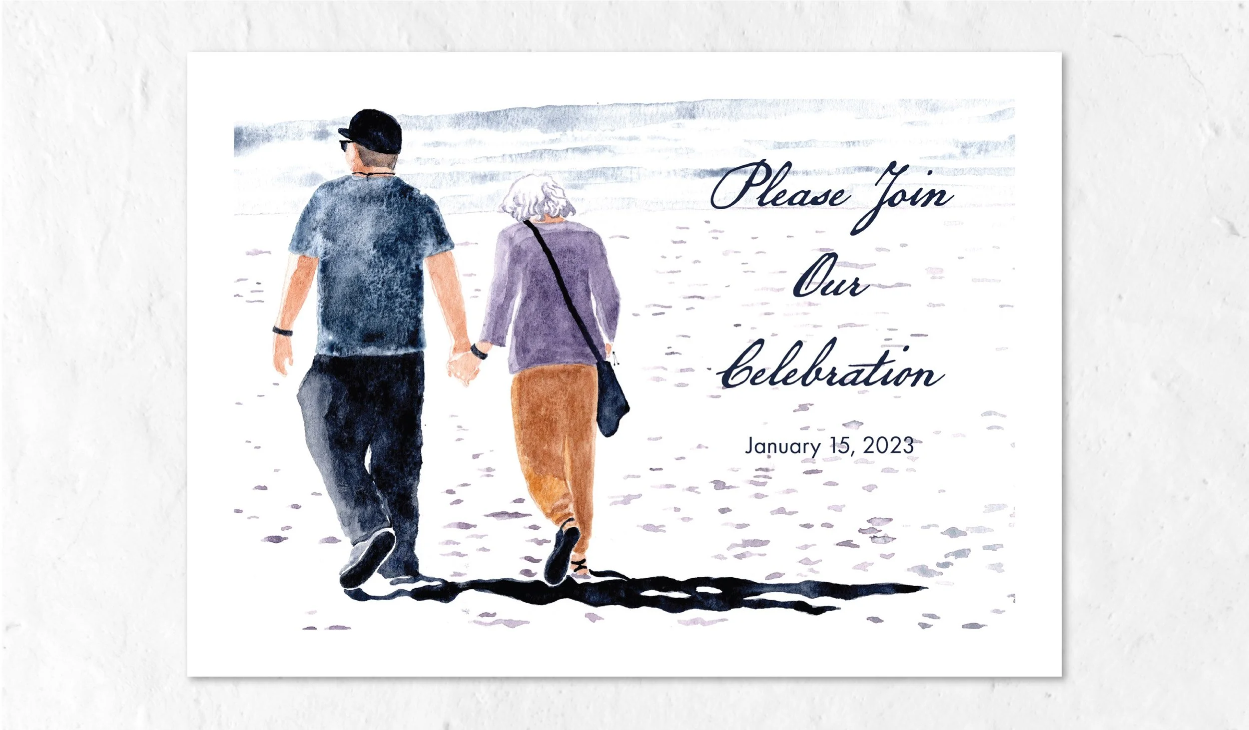 Wedding Invitation & Web RSVP page