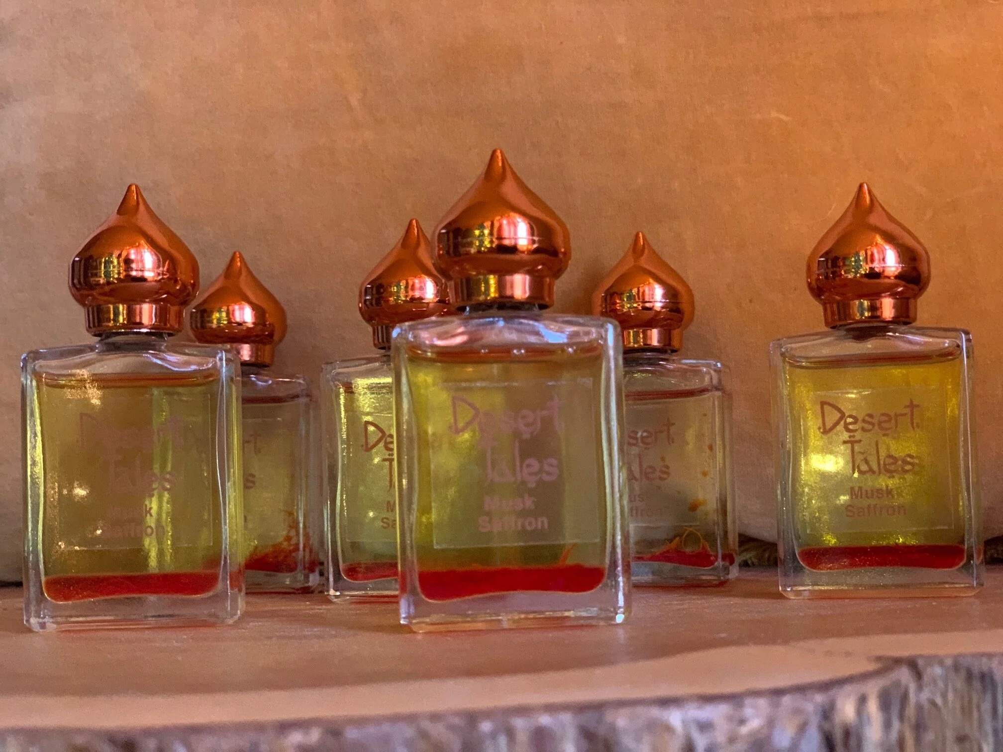 Musk and Saffron Perfume Oil