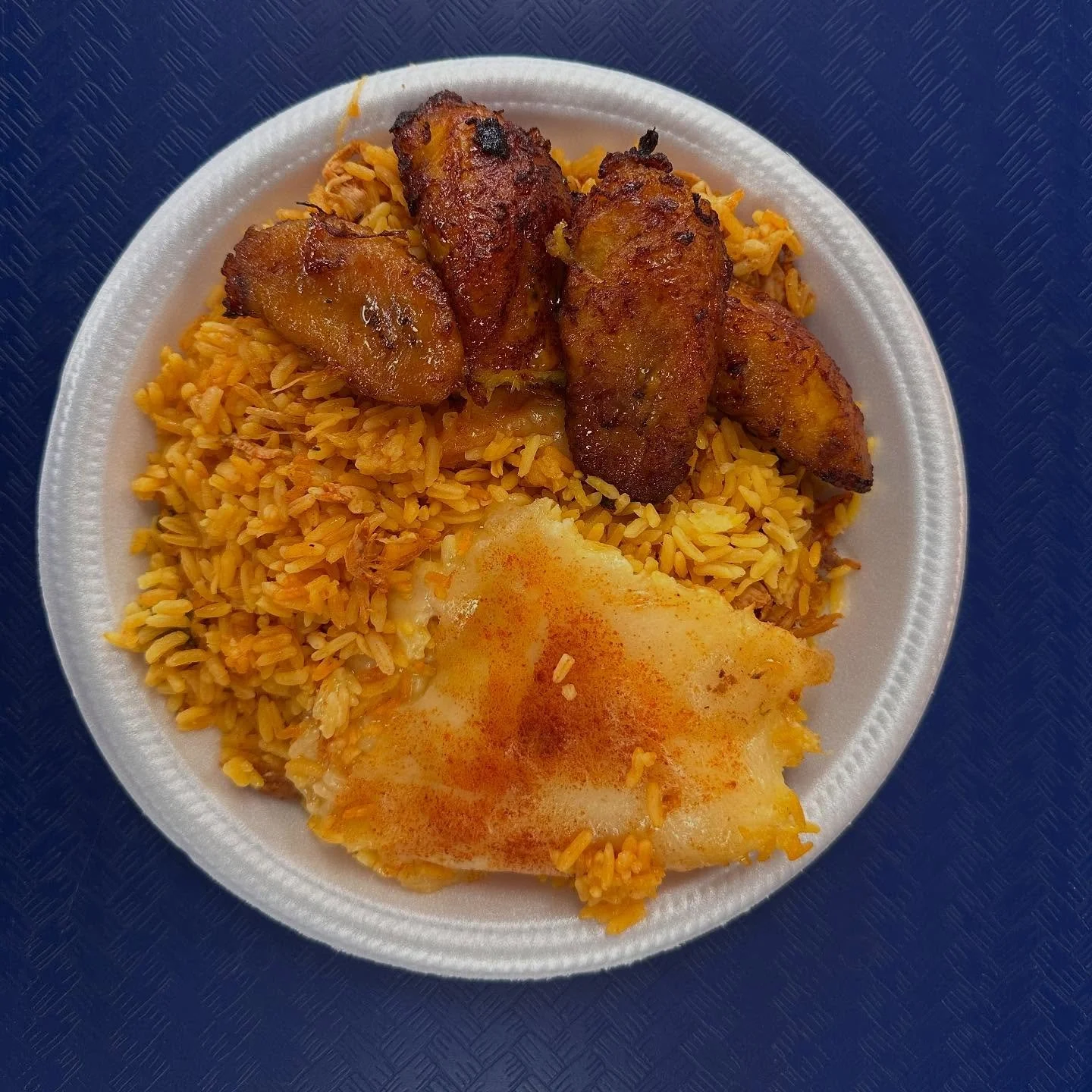 Arroz imperial, Blue Sky, Hialeah with @zoeytweet