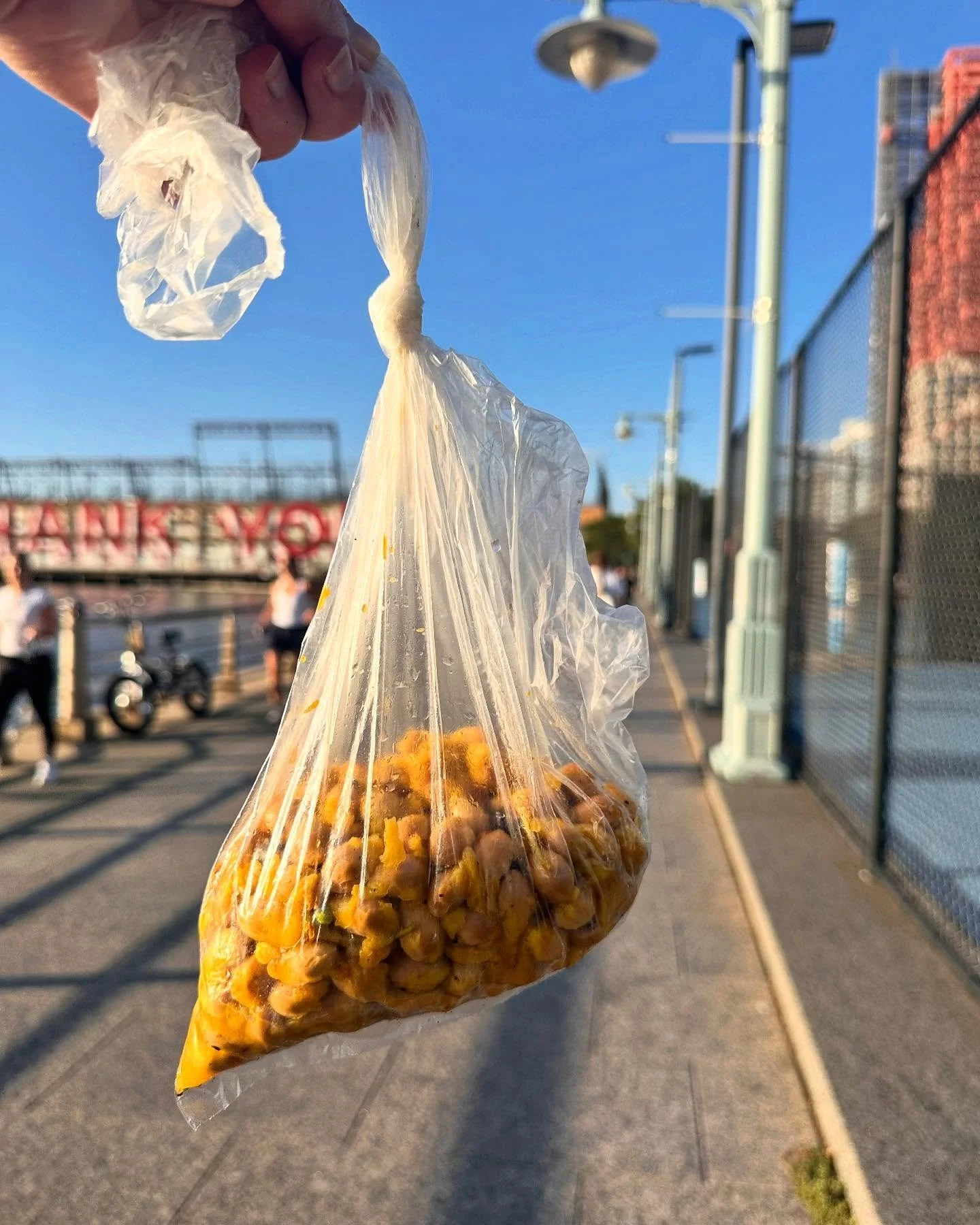 What happens after I score a bag of freshly foraged ginkgo seeds from a benevolent (or malevolent?) Korean auntie near West Side Highway? Read about it in my Substack, Cream of Caroline. 

Cameos @yejinmchoi @q_j_couple 😉