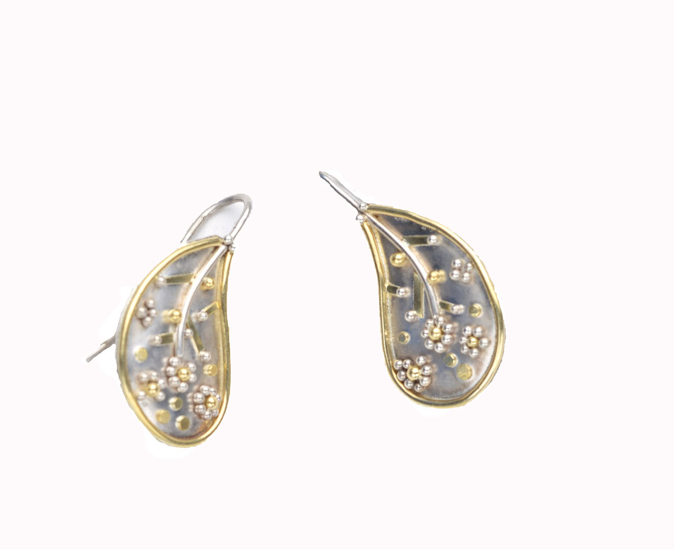 Argentium sterling silver earrings