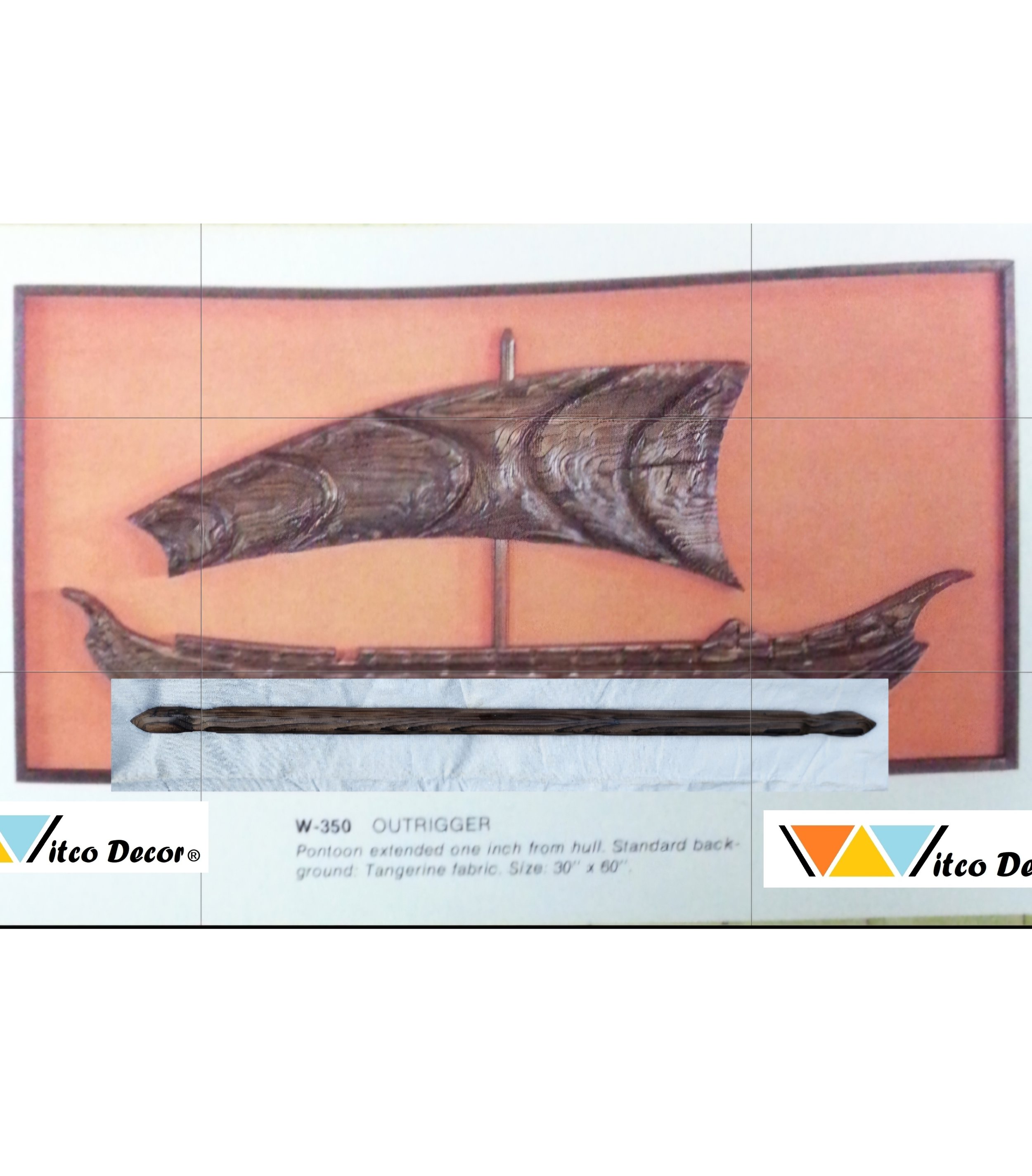 Outrigger replacement float (Ama) POF-1  (Please read description