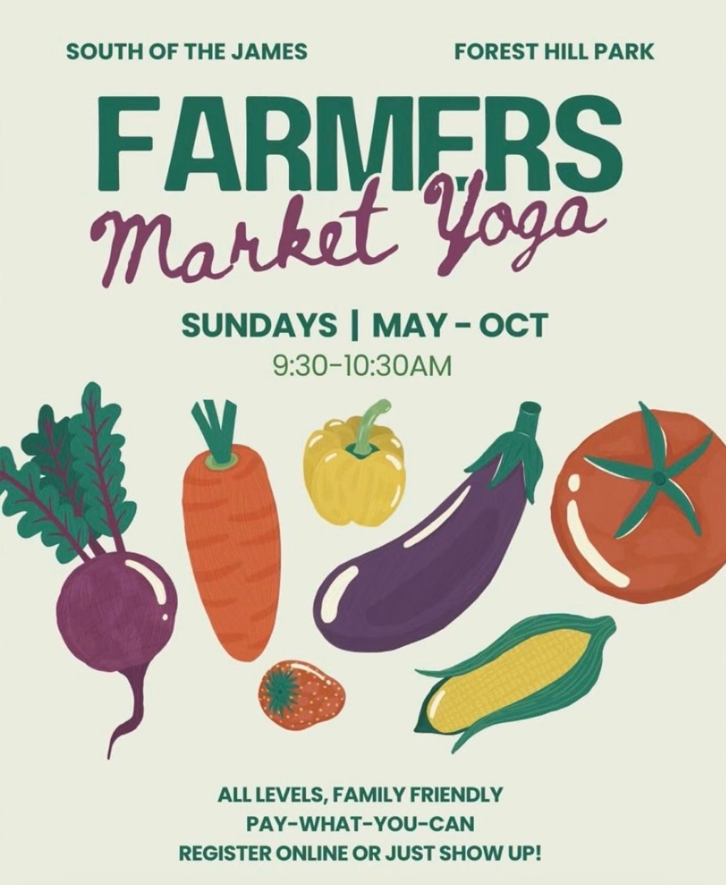 Farmers Market Yoga