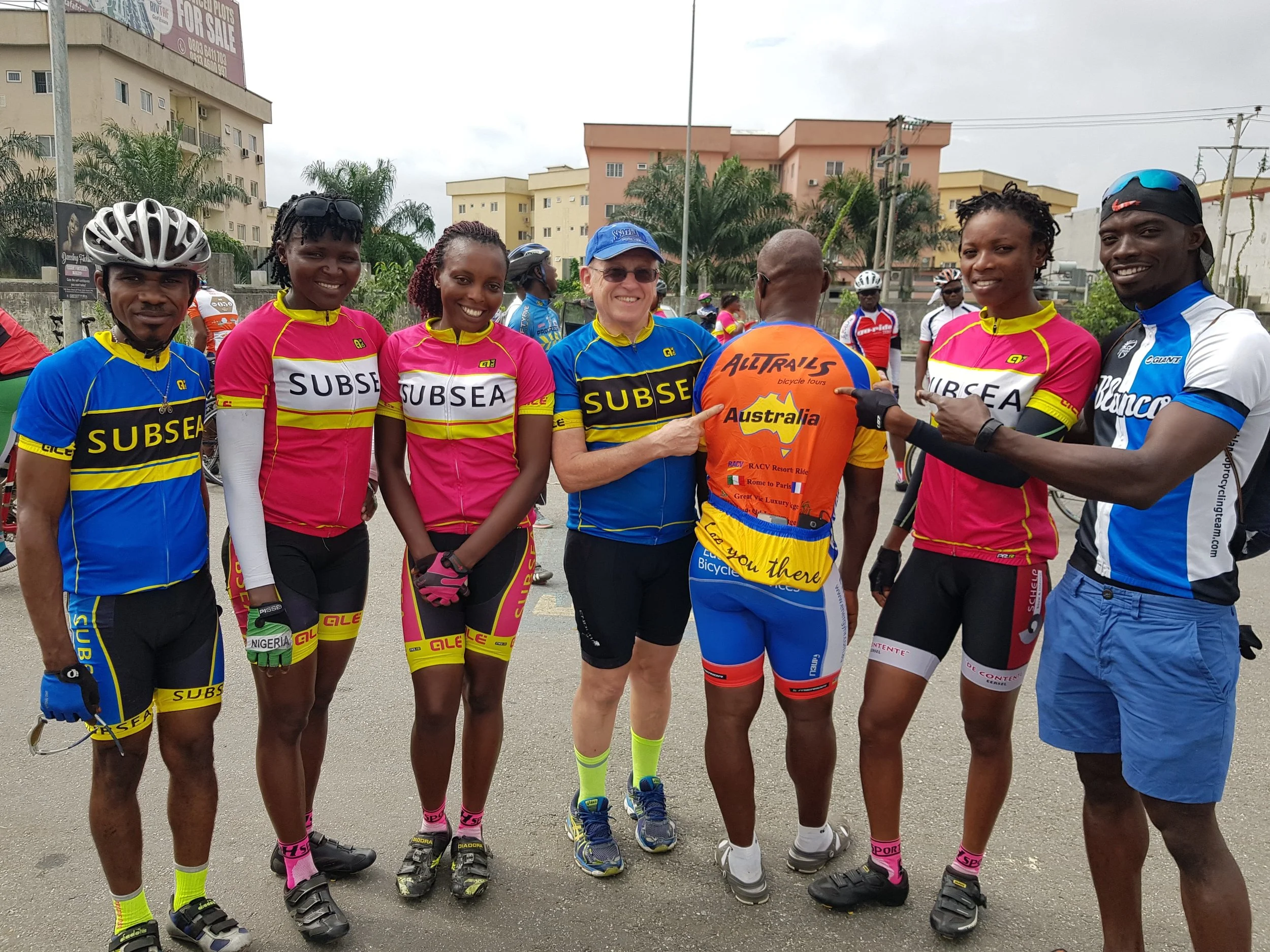 AllTrails jersey spotted in...NIGERIA!