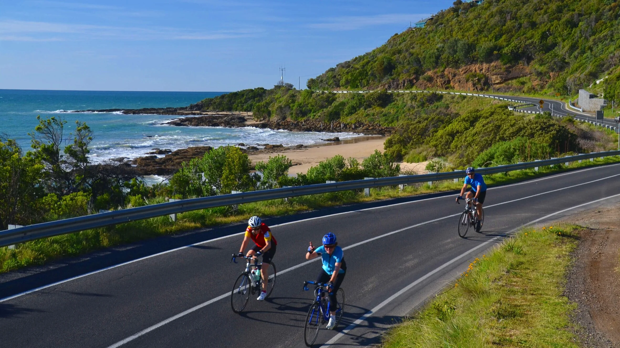 great ocean road cycling