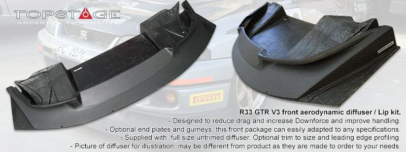 R33 GTR front aero package