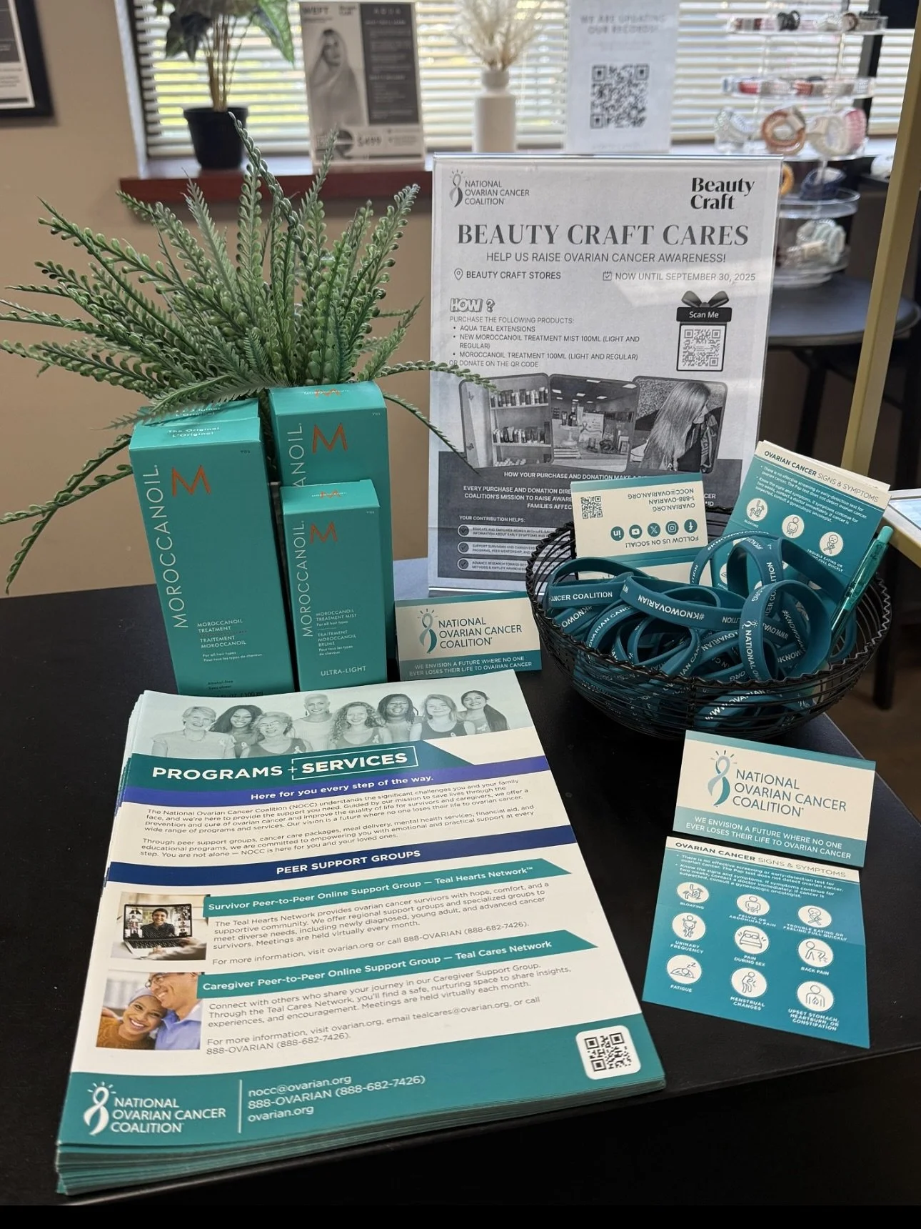 ✨ Store Spotlight: Maplewood, MN ✨
Joyce leads with inspiration and unstoppable energy! 

From September through October, Beauty Craft goes teal to support the National Ovarian Cancer Coalition&mdash;raising awareness and honoring survivors in every 