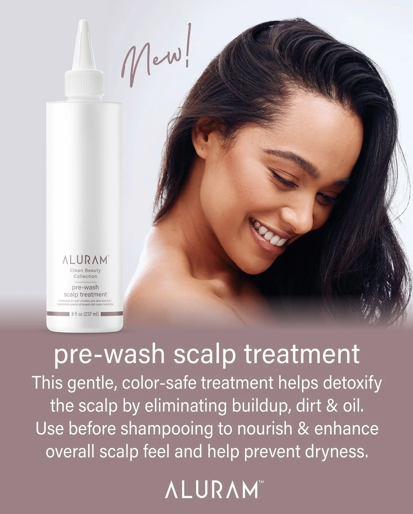 🌿 NEW: Aluram Prewash Scalp Treatment 🌿

Elevate your scalp care offerings with Aluram&rsquo;s latest innovation&mdash;now available at Beauty Craft. This clean, stylist-approved prewash treatment is designed to detoxify, rebalance, and prep the sc