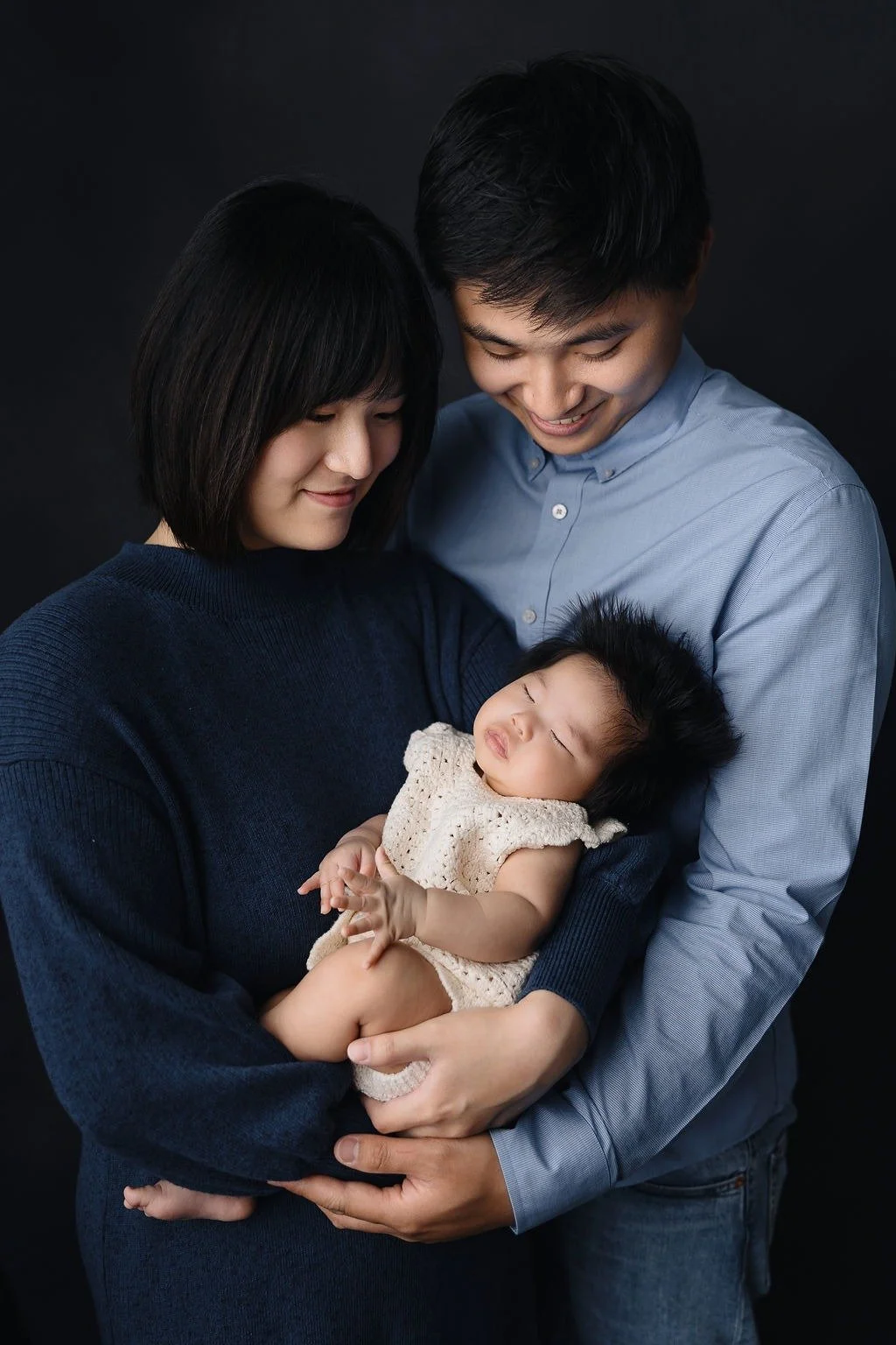 bay area newborn family photos