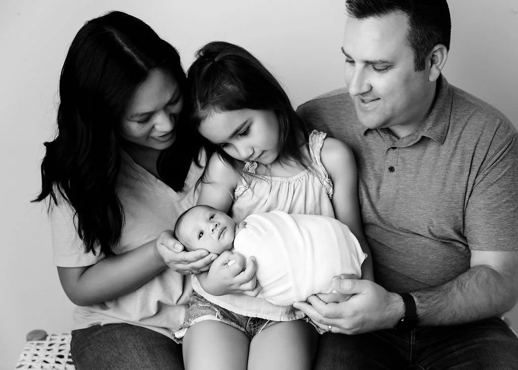 bay area newborn family photos