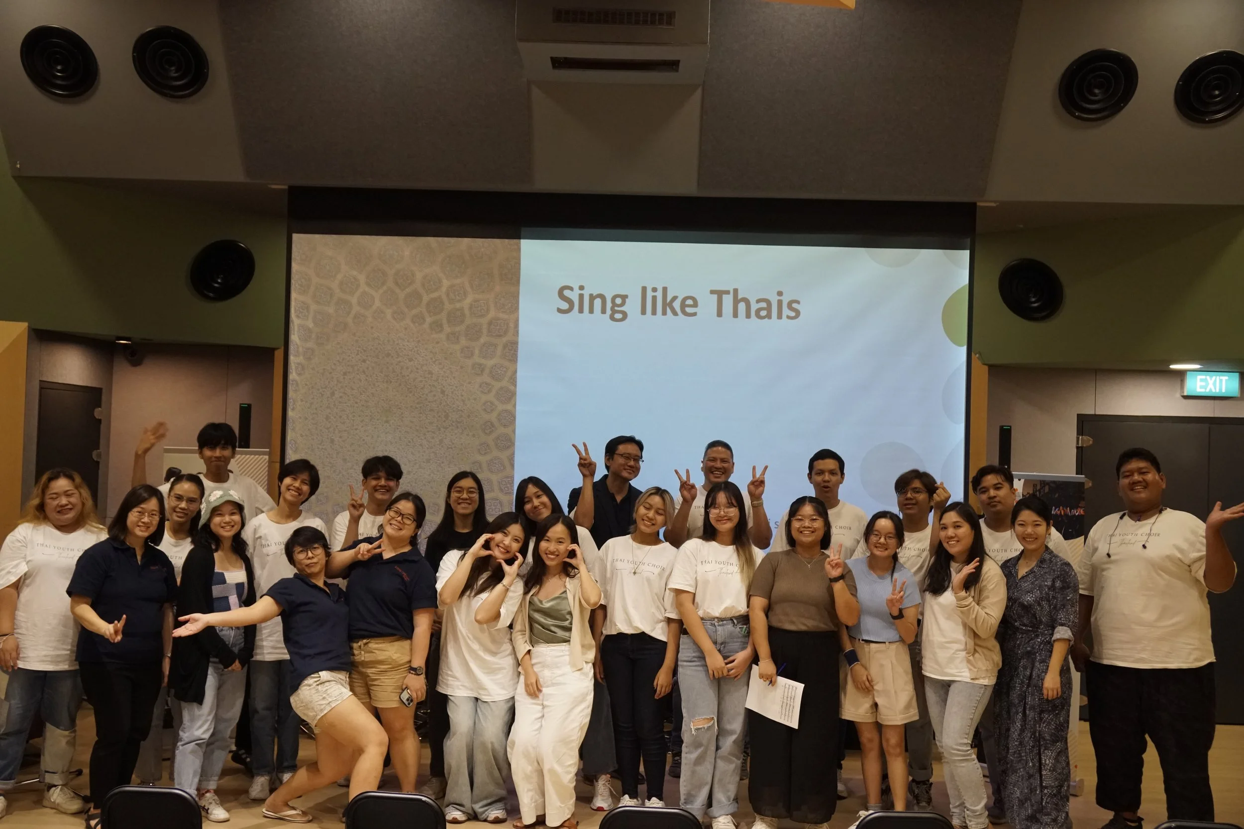 "Sing Like Thais!" Workshop with Thai Youth Choir