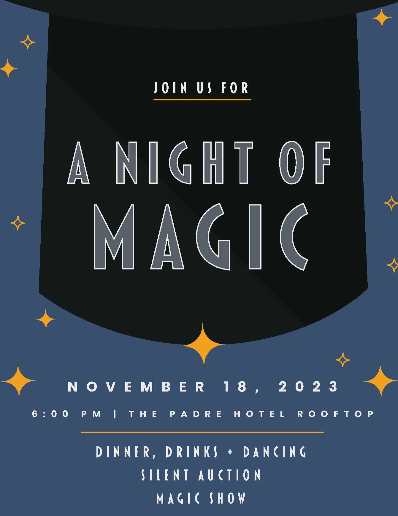 'A Night of Magic' Fundraiser