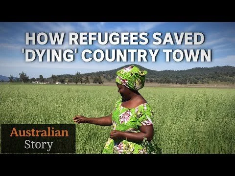  The social experiment of African refugees in outback towns | Australian Story. (25 mins) 