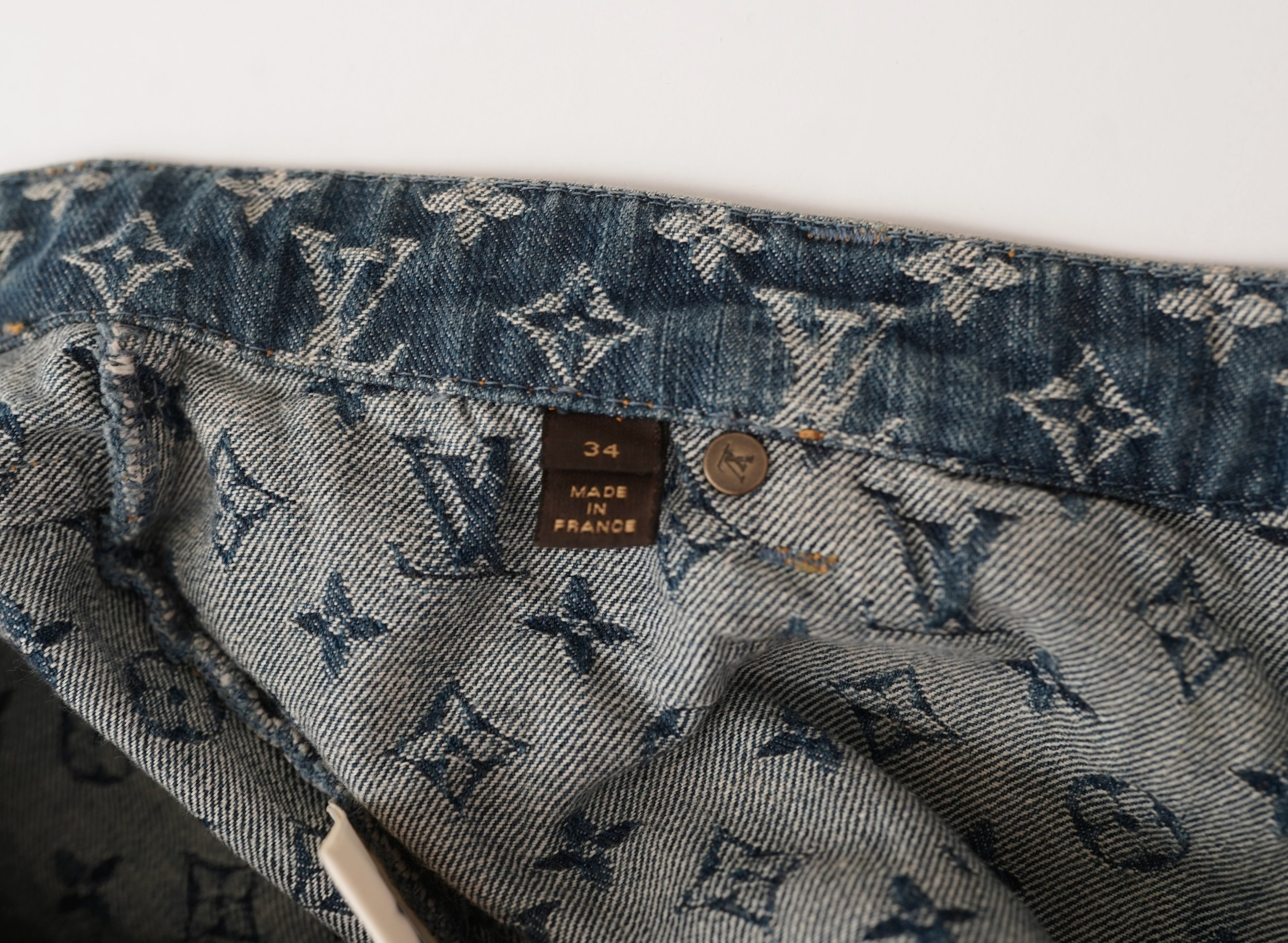Louis Vuitton Jeans Blue Denim ref.9519 - Joli Closet