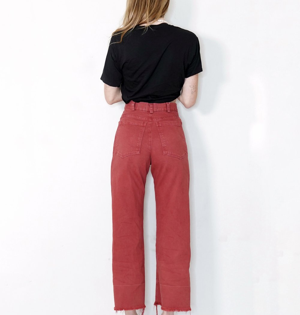Louis Vuitton Denim Monogram Jeans — Sonya Esman