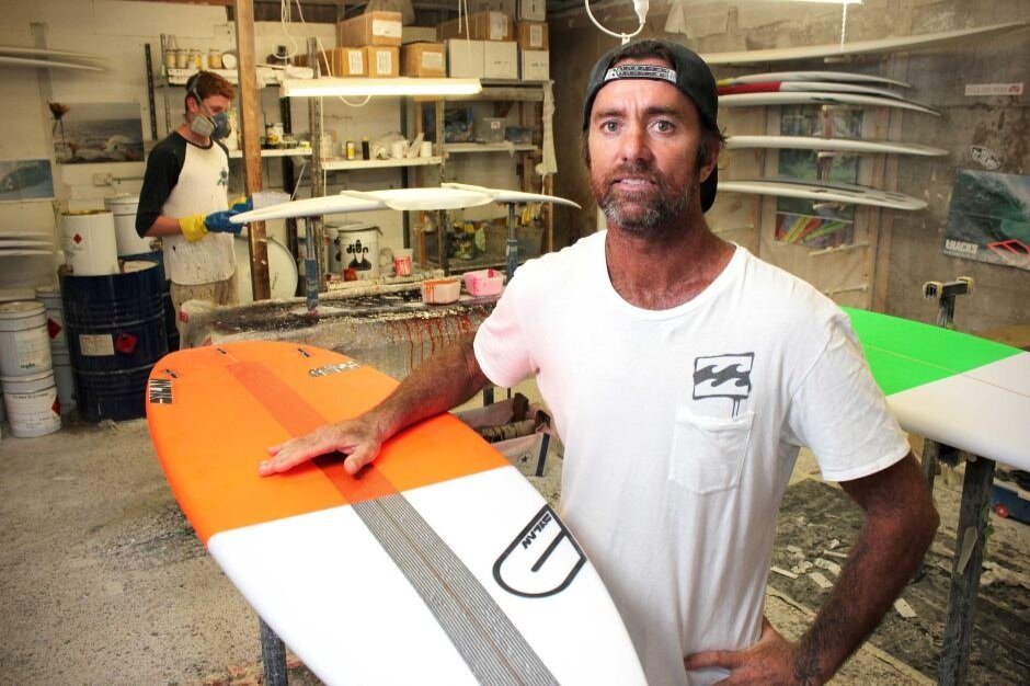 Quality surfboards in Bali by master shaper Dylan Longbottom