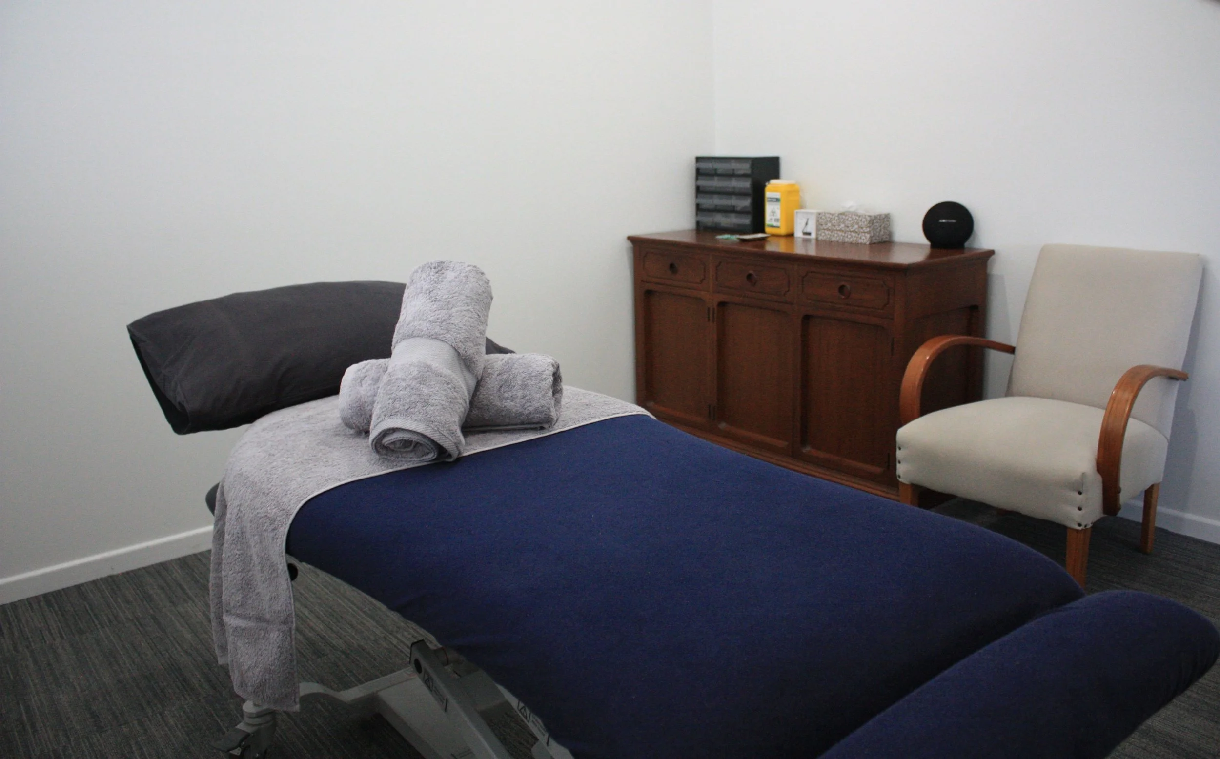 Room 1 at our Gold Coast acupuncture clinic.