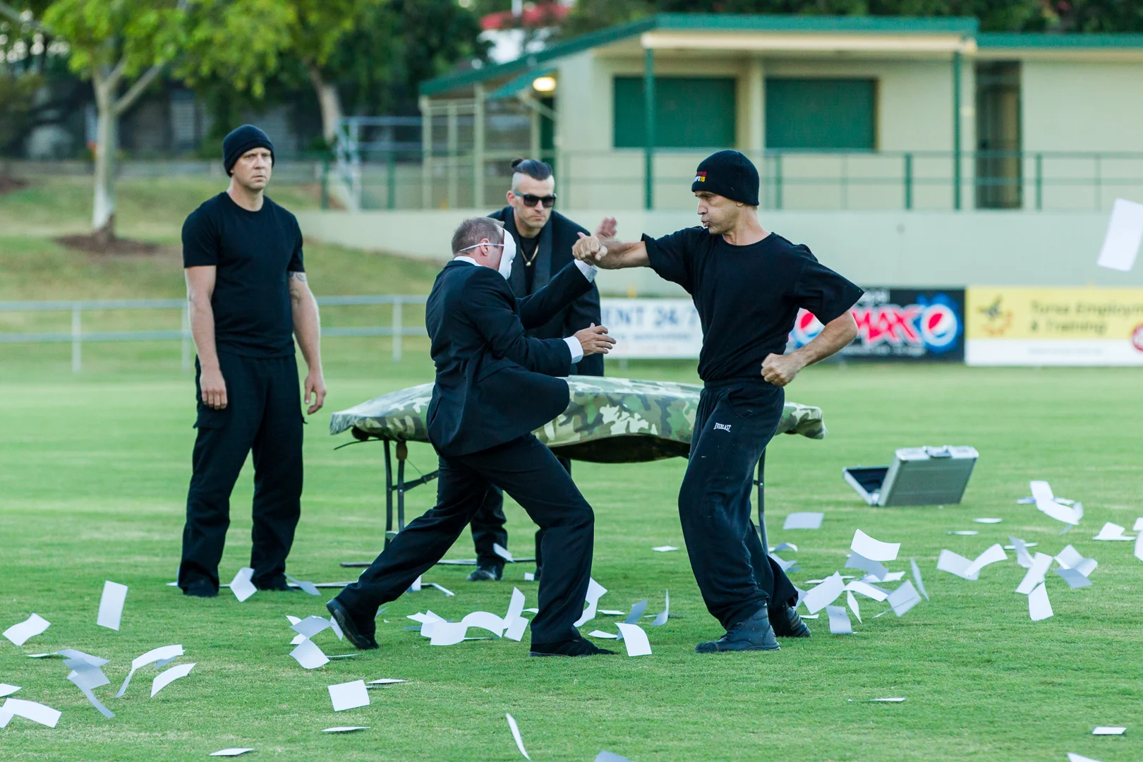 Bond taking care of business….