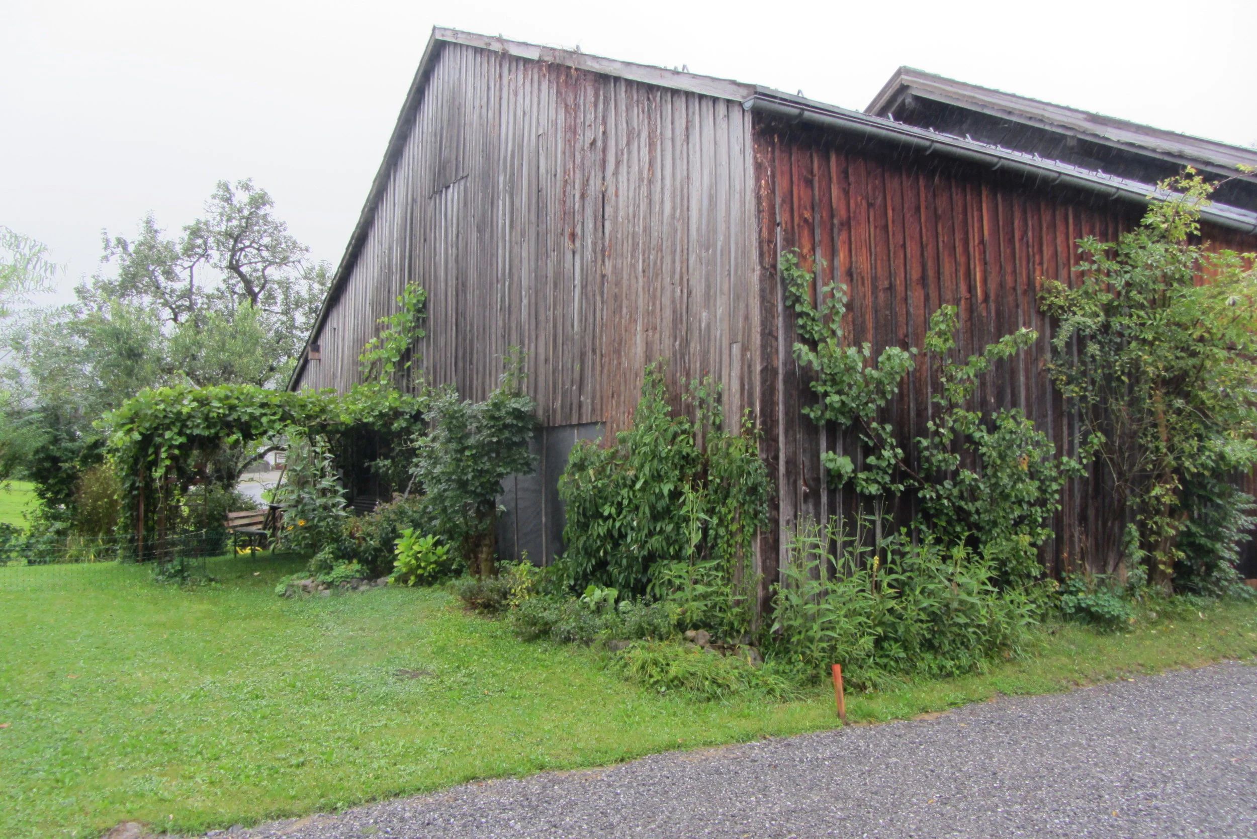 Ein wirklich altes Wälder-haus -            Ausbau des Stadels