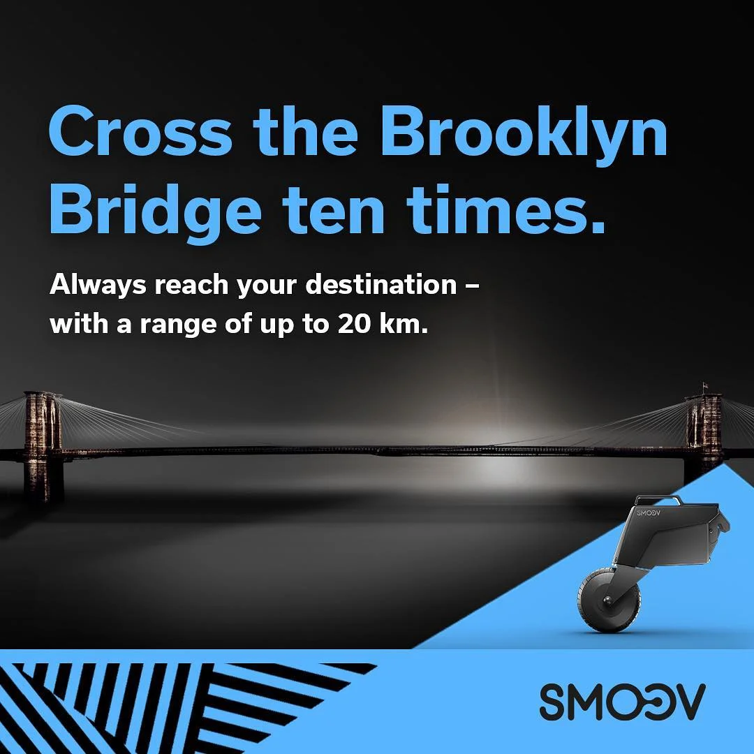 smoov. cross the Brooklyn bridge ten times
