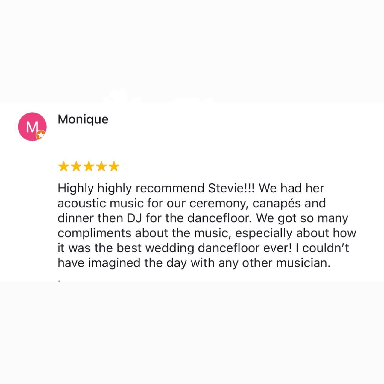 Thank you Monique &amp; Daniel 🫶🏼😭