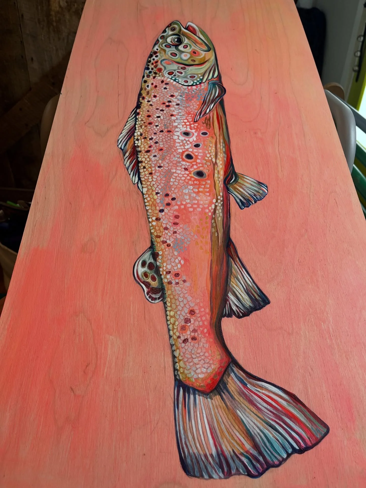 Bringing some color to an overcast day. 🌈