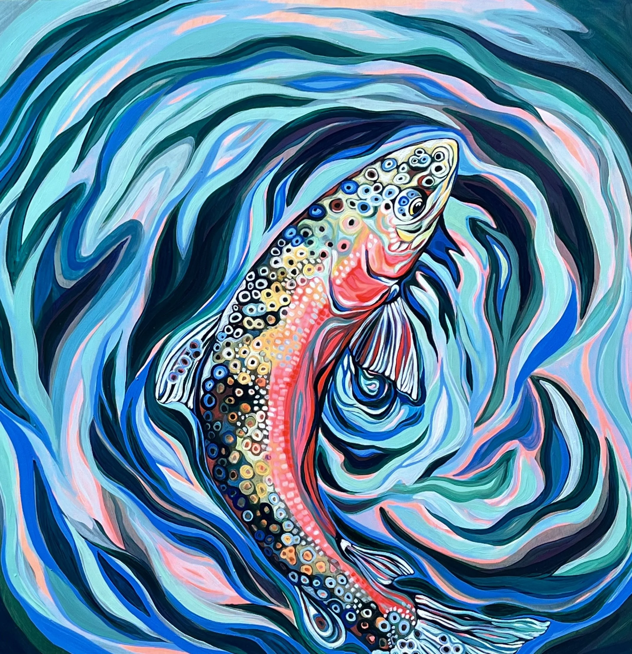 3 Leah Barranco-Rainbow Whirl- 24x24.jpeg