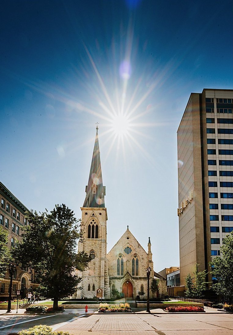 Exterior Photo of St. James 1868 Wedding Venue