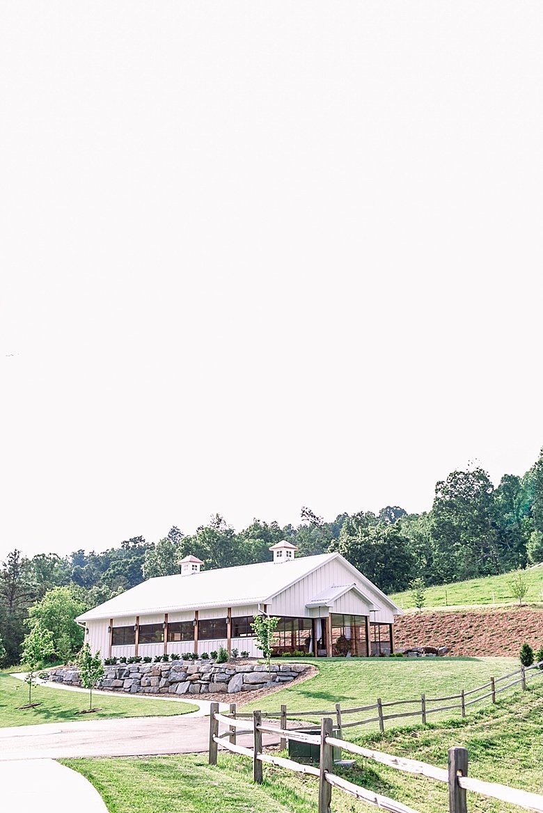 Ceremony Pavilion at Chestnut Ridge wedding venue