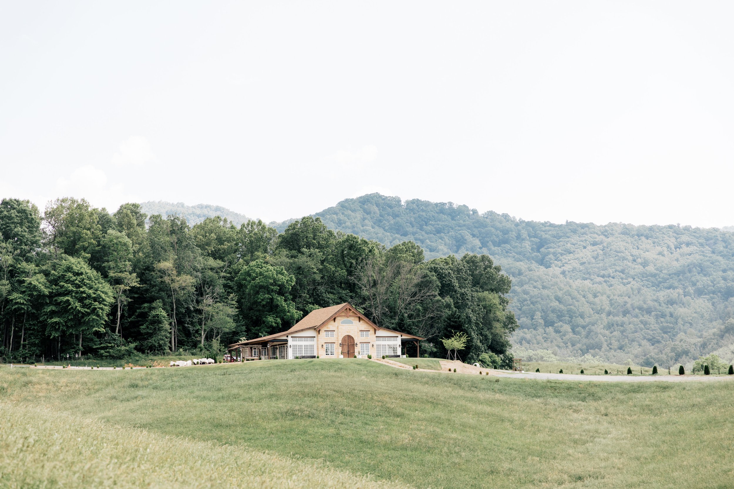 Exterior shot of The Ridge Wedding Venue