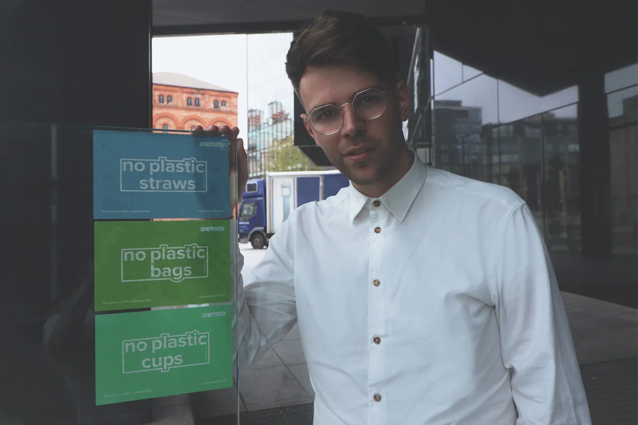 Jack Rowley, Founder of No Plastic Project