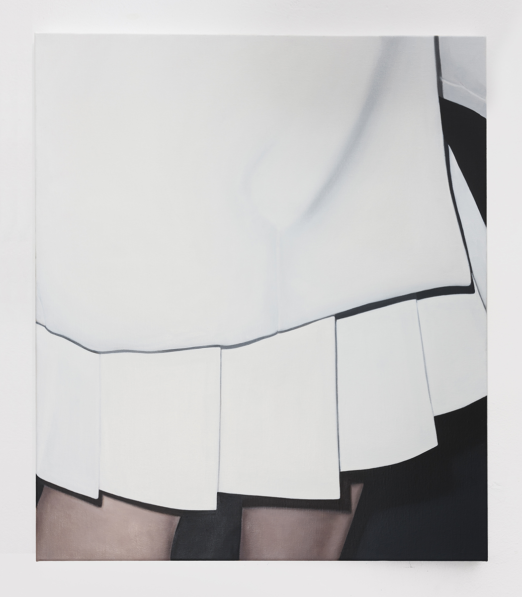  White Dress II | 2018 | oil on linen | 70 x 60 cm | 27.6 x 23.6 in | Photo Lee Welch 