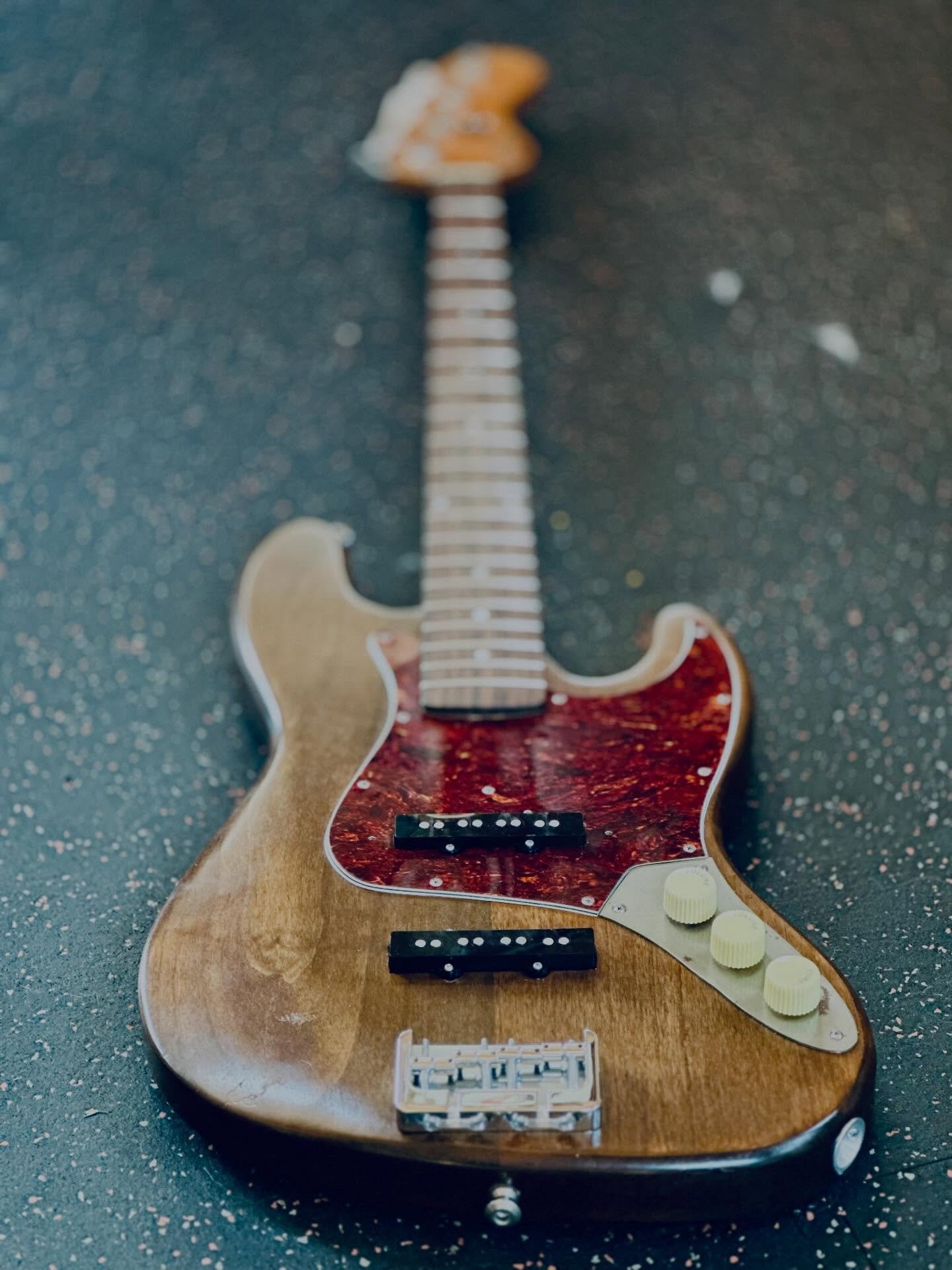 A bass that I built a little over ten years ago is in the shop for a new neck, as the truss rod nut snapped off.  As much as that feels like a real bummer, it&rsquo;s such a joy to have this in my hands again.  I&rsquo;d say that this is one of my fa