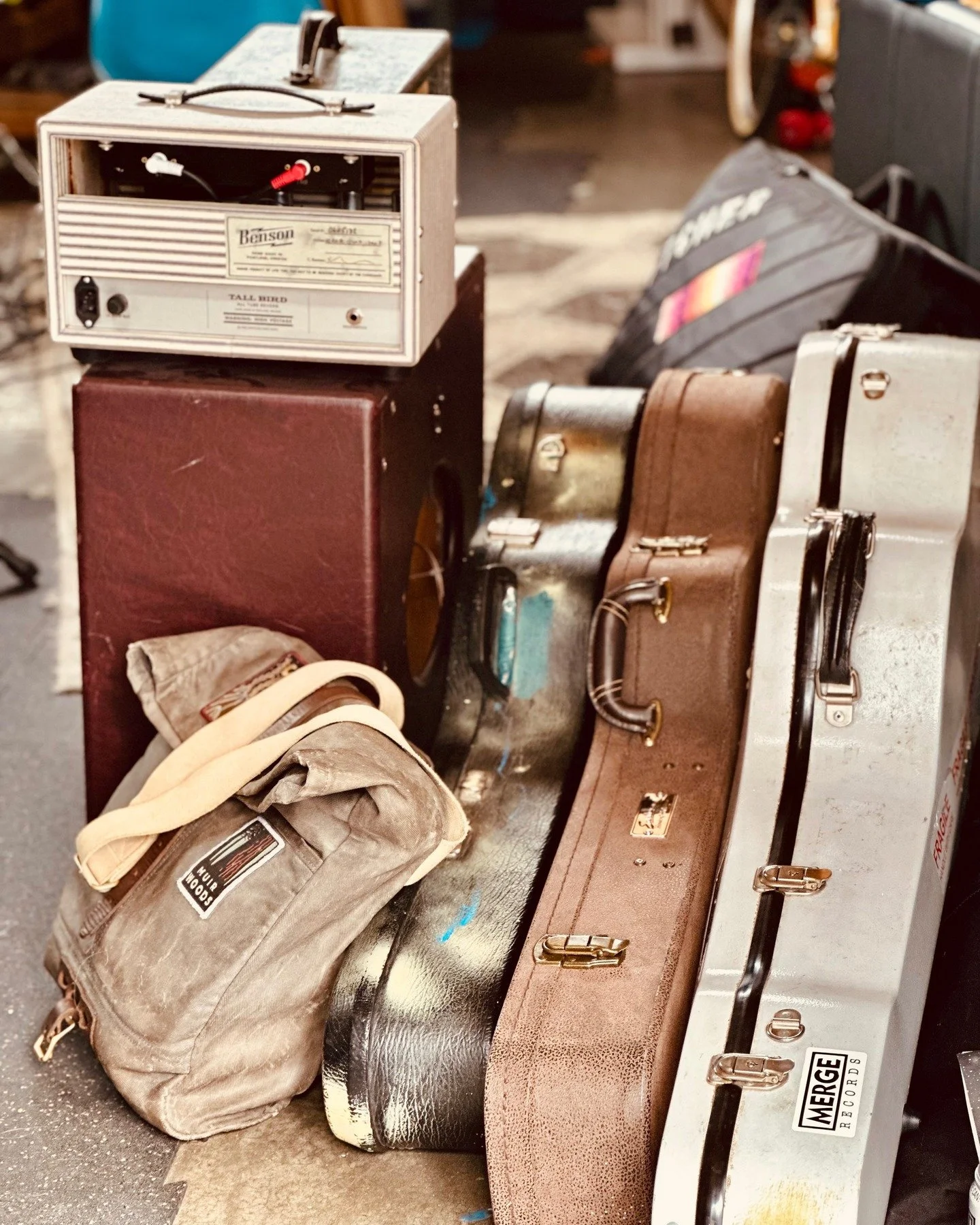 Packing up to go record the third record in the Bellows hexology this weekend.