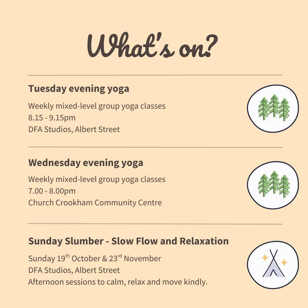 Here's when and where to find yoga in Fleet, Hampshire 📍

Beginners are always welcome! 🧘

#whatsoninhampshire #yogafleet