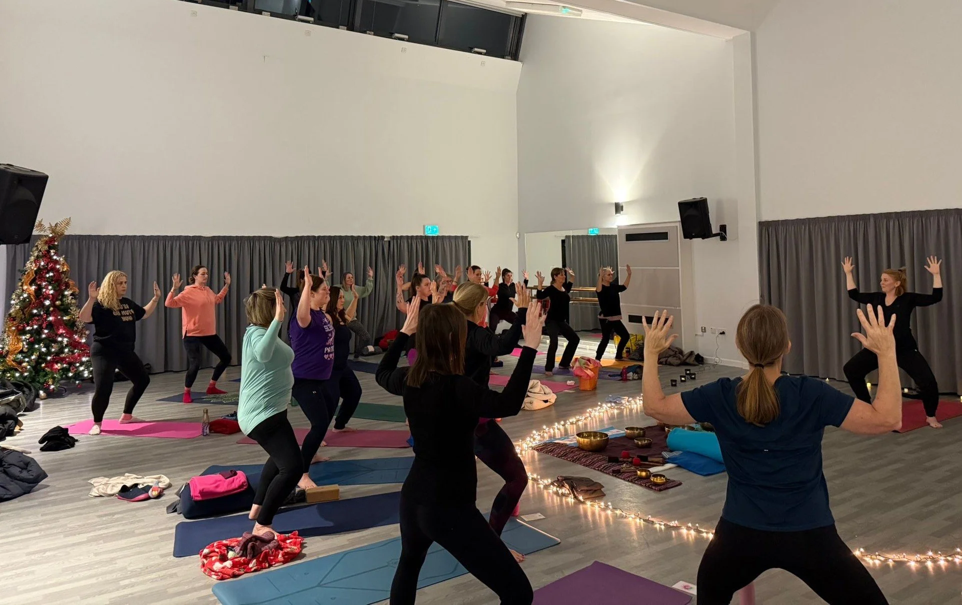 With Halloween been and gone, let's face it, it's basically Christmas and I want to share the information about my favourite class of the year 🎄

✨ Candlelit Christmas Yoga &amp; Sound Session ✨

Join me on Tuesday 23rd December for a special Christ
