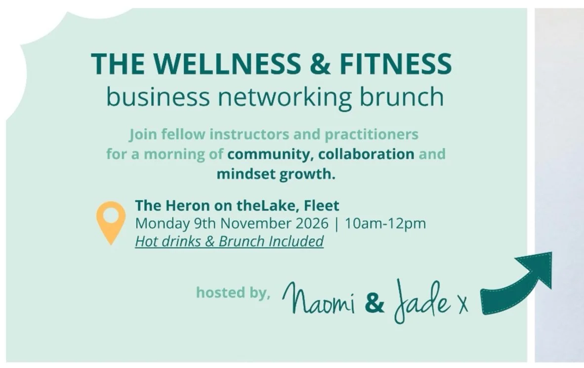 📣 Wellness &amp; Fitness professionals, this one is for you! 

Collaborating with one of my fave people again, I&rsquo;m hosting a networking event, alongside Jade @ribbonsnetwork for wellness and fitness professionals - I&rsquo;m very excited! 🤸&z