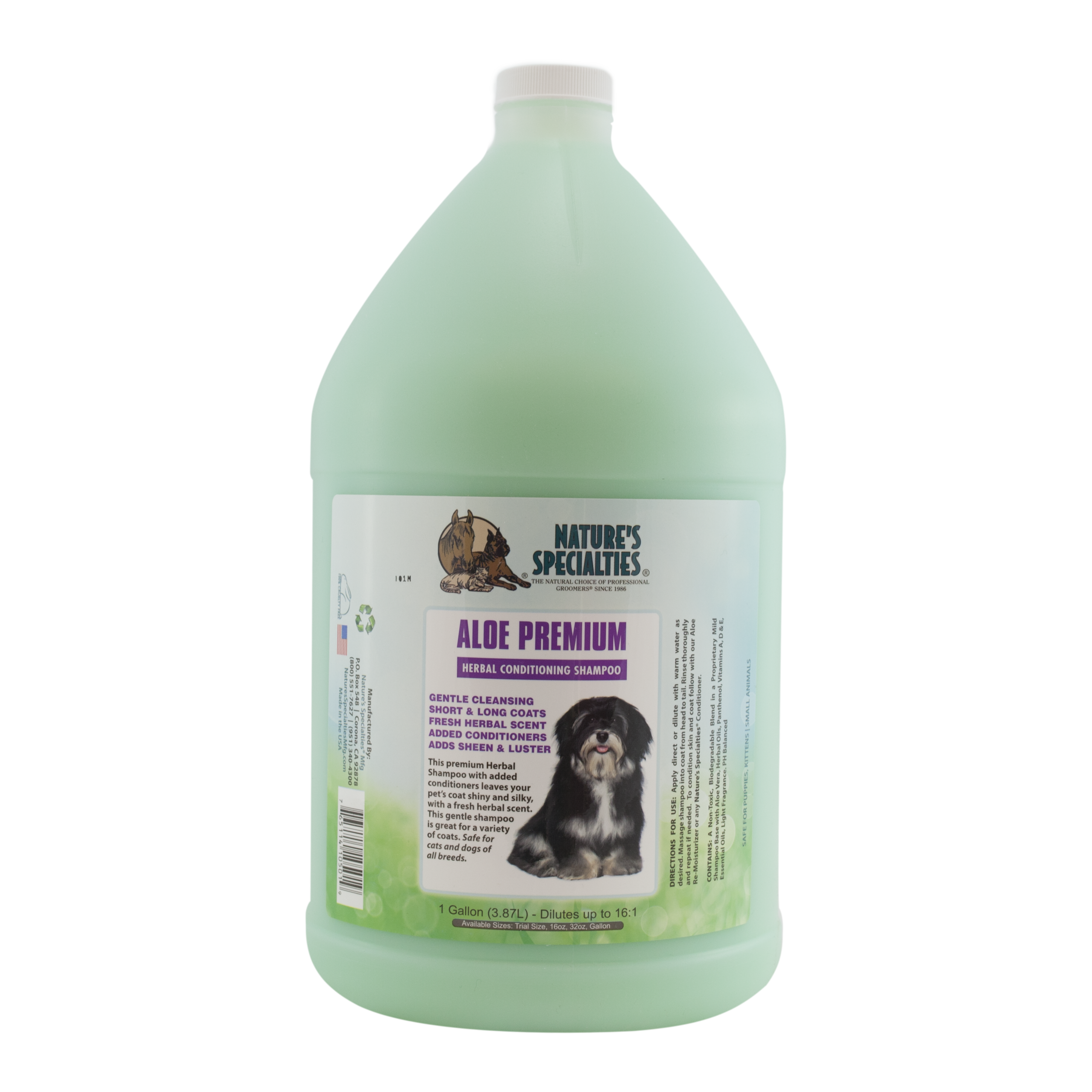 nature's specialities dog shampoo