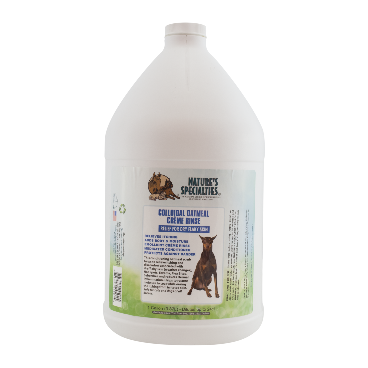 Colloidal Oatmeal Creme Rinse — Animal Care Products