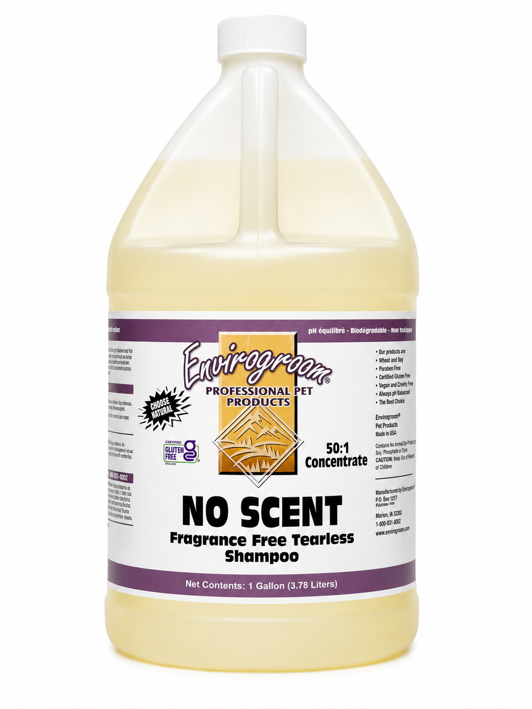 No Scent Shampoo Gallon.png