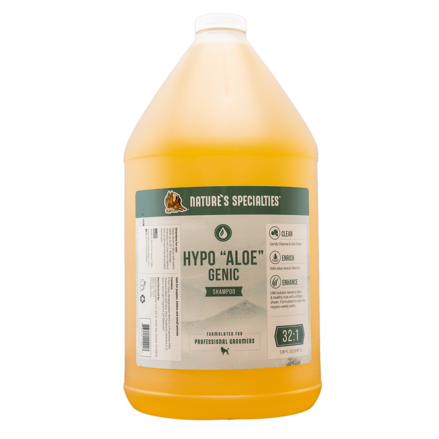 Hypo "AloeGenic" Shampoo  ANIMAL CARE PRODUCTS