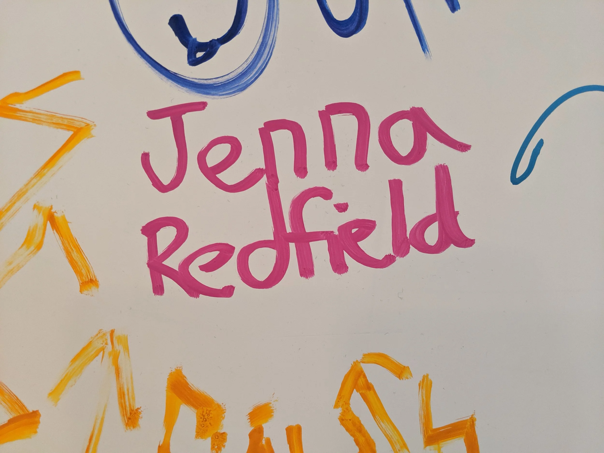 You did it Jenna!
