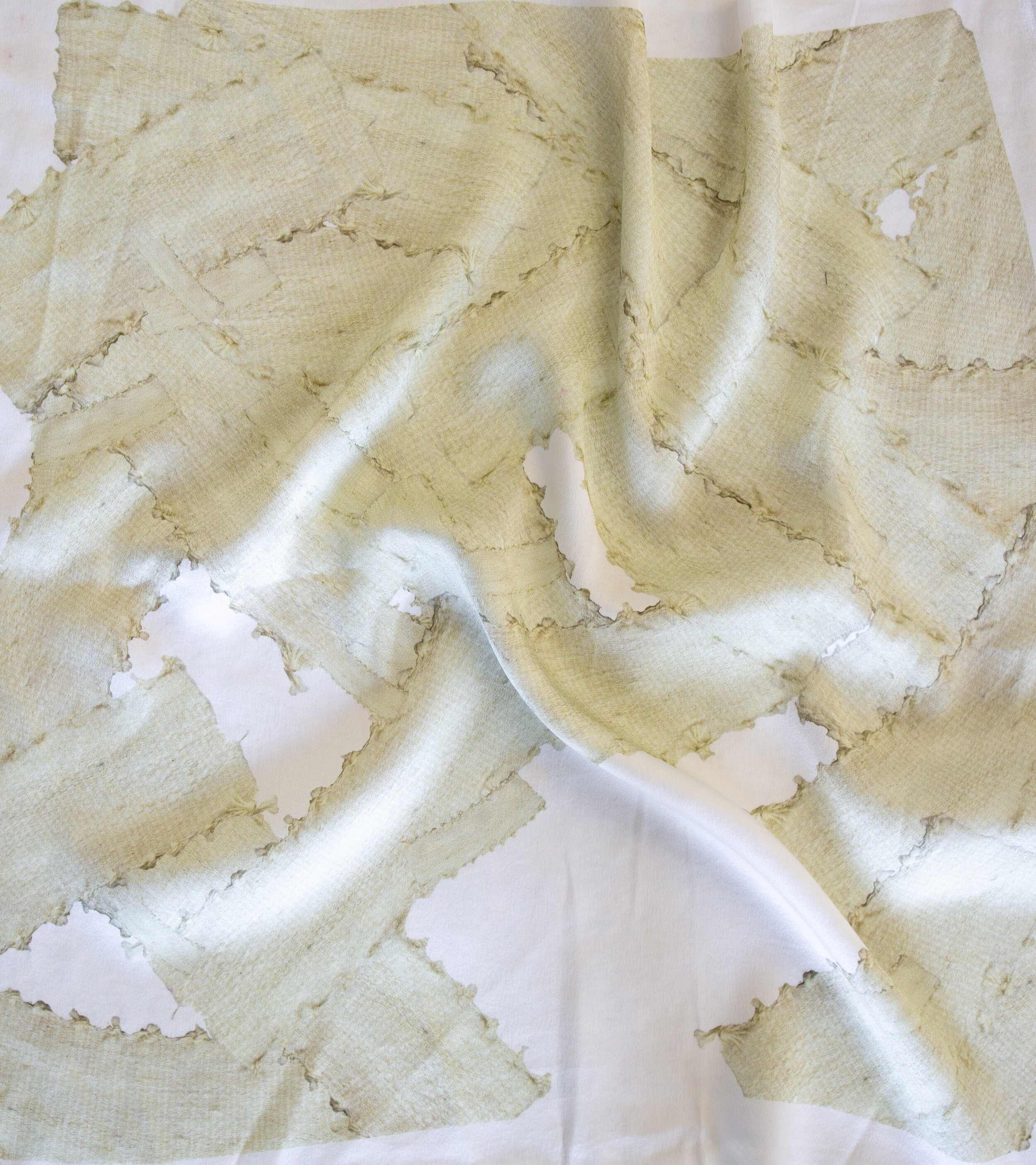 Digitally Printed Silk Scarf