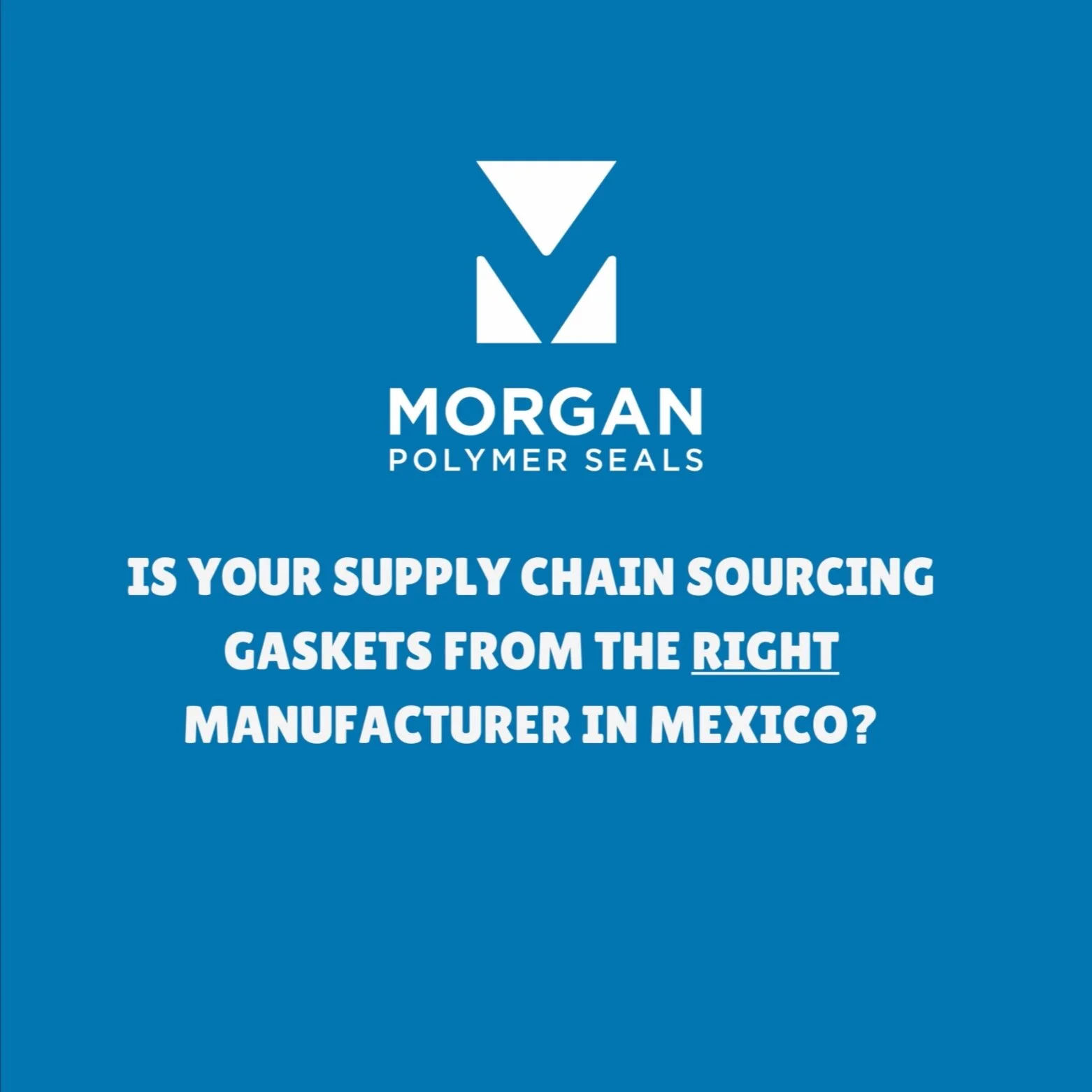 Are you sourcing gaskets from the right manufacturer in Mexico?