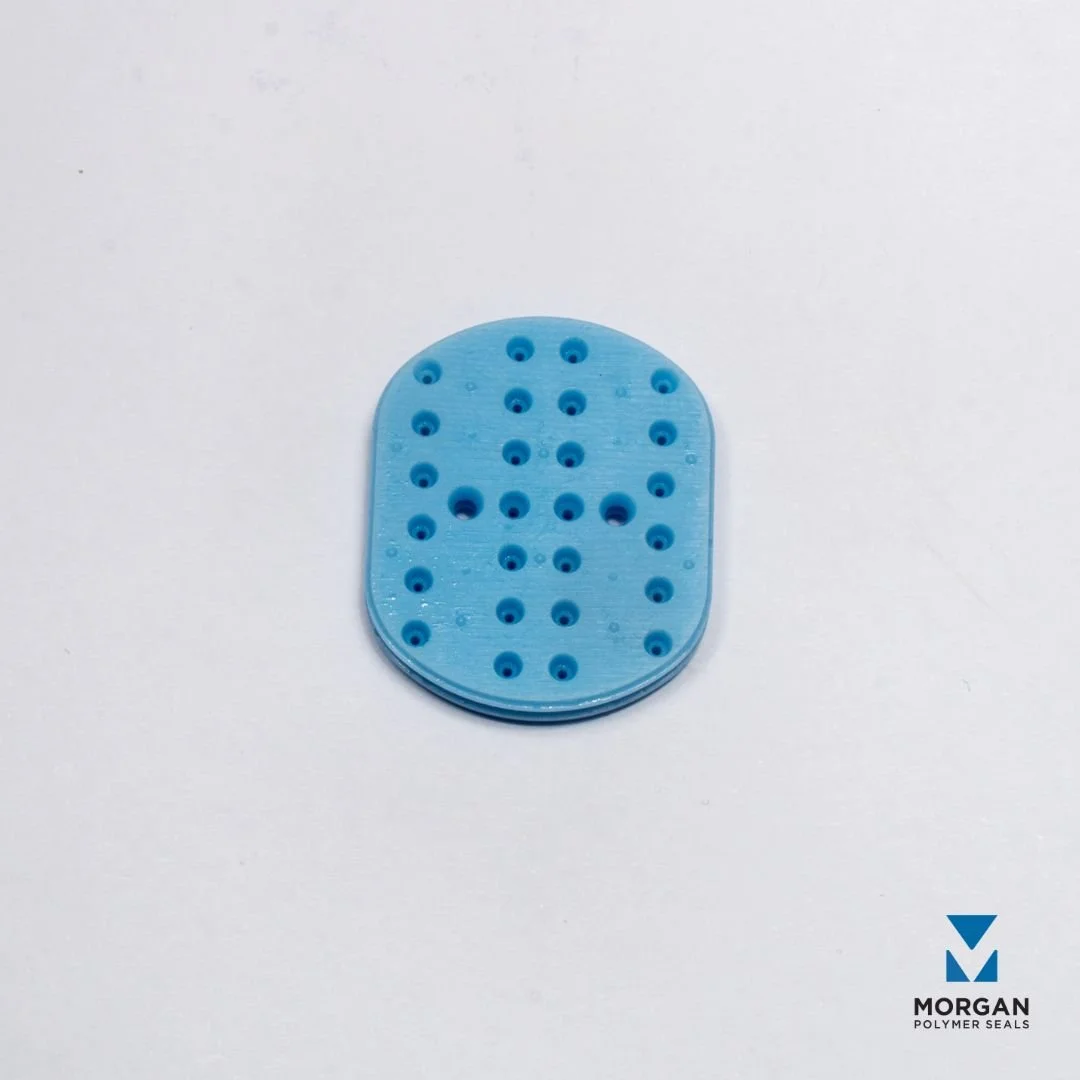 HCR Self-Lube Silicone Connector Mat Seal light blue