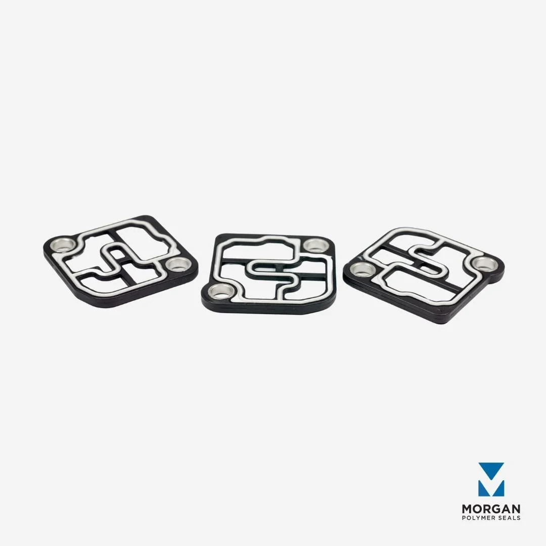 Filter Plates: Silicone Overmolded on Plastic Carrier