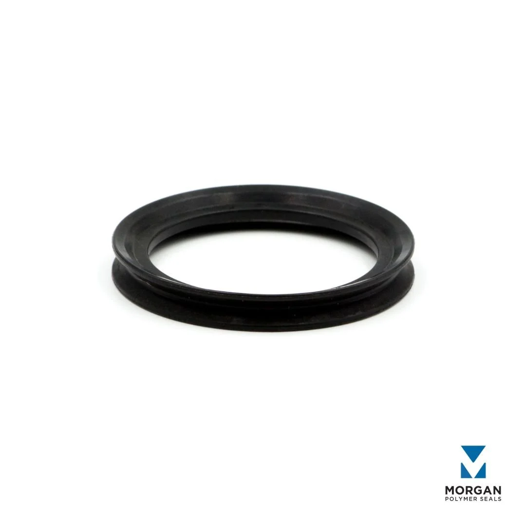 Black FKM door seal for capless refueling