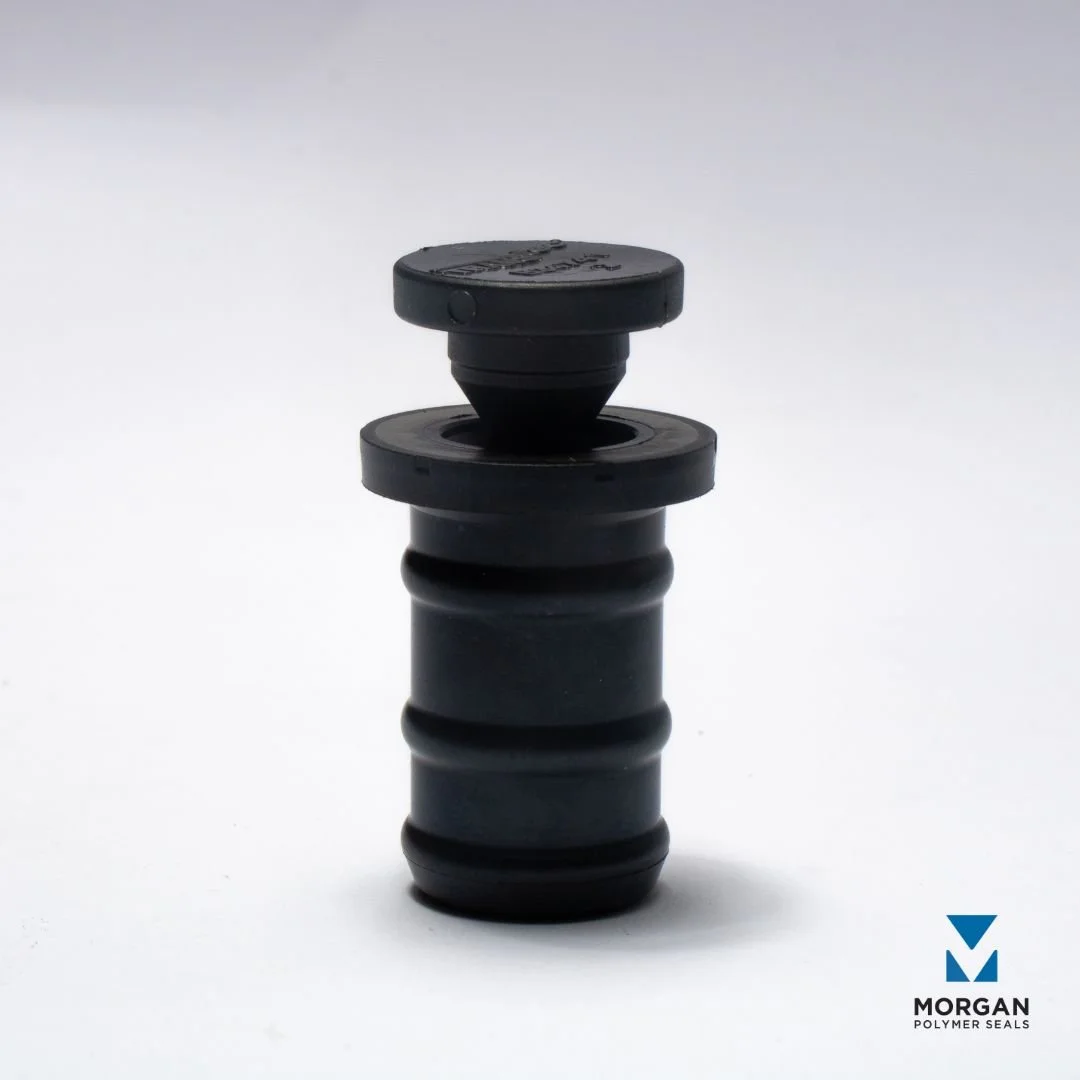 AEM Vamac + Plastic Pin Transmission Fluid Oil Fill Plug
