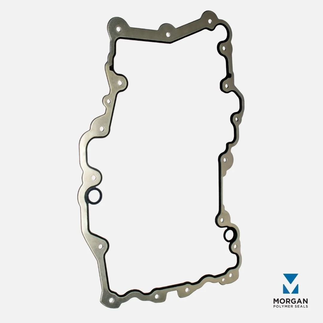 AEM Vamac Metal Oil Pan Gasket Overmolded
