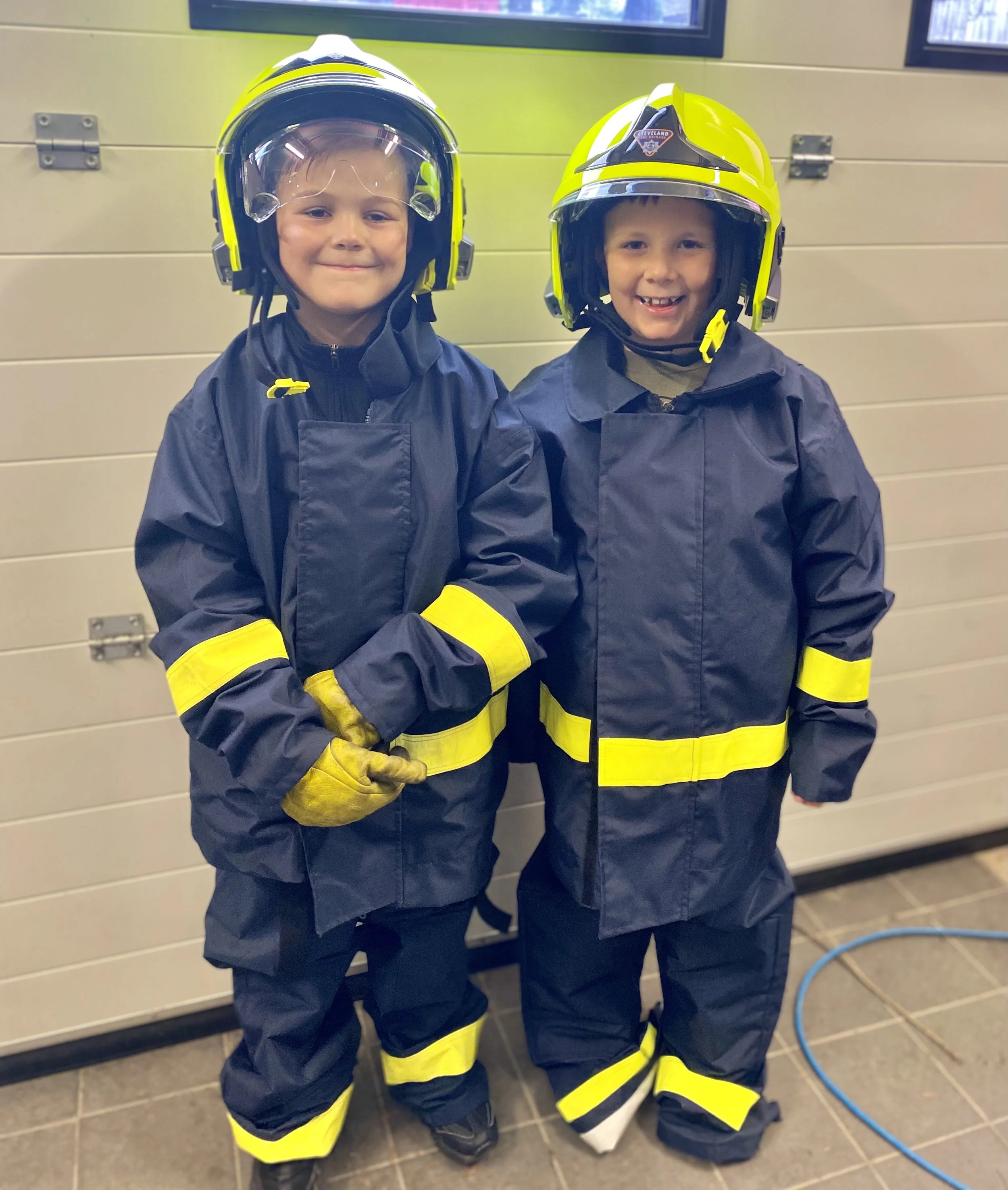 BIB visit Fire Brigade